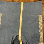 Fabletics  Blue Seamless Chevron Leggings Size S High‎ Rise Stretch Workout Photo 9