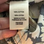 La Vie Rebecca Taylor Size S Serena FleurYellow Short Cotton Romper Floral Yellow Photo 4