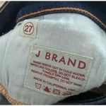 J Brand Scarlett Women's Dark Slim Straight Jeans Size 27 Denim Photo 5