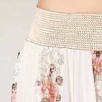 Free People  New Romantics Floral Godet Duster Skirt Vintage Rare size XS Photo 7