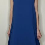 BB Dakota Waffle Knit Textured V-Neck Sleeveless Dress in Indigo Blue - Medium Photo 2