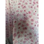 Expressions By California Dynasty Lingerie Medium Semi Sheer Robe Floral VTG Photo 3