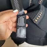 Self Portrait Self-Portrait Black Chiffon Cape Overlay Cady Mini Dress Size 4 Photo 8