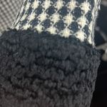 Doncaster Circa 1990 Vintage Herringbone Tailored jacket with faux Shearling cuff, collar Photo 7