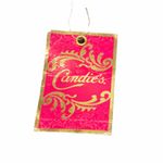 Candie's  Size 6 Brown Ruffle Toe Thong Flip Flop Sandal‎ New NWT Photo 3