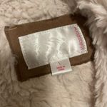 Xhilaration  brown furry vest size L Photo 3