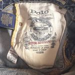Ralph Lauren  Polo Astor Boyfriend Jeans Size 26 Distressed Paint Splatter Denim‎ Photo 8