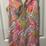 Lilly Pulitzer Janice Shift Dress Scuba To Cuba Print Size 2 Preppy Derby Photo 0