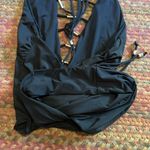 Tinibikini BLACK SEXY CUT OUT ONE PIECE BIKINI SILVER DETAIL Photo 3