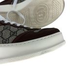 Gucci  GG Supreme Canvas Leather Trimmed Sneakers Photo 10