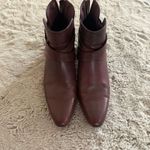 Frye & Co Womens Booties Pembrooke Redwood Stacked Heel Boots Size 11 EUC Photo 1