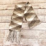Peruvian Connection Peruvian Alpaca Collection Brown and Cream Alpaca Scarf Photo 0