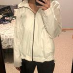 White Windbreaker Photo 0