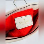 Kate Spade New York Astor Quilted White Leather Chain Crossbody Logo Bag Photo 8