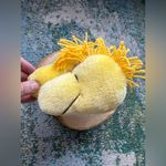 Vintage Woodstock Snoopy Peanuts plush winter ear muffs Yellow Photo 10