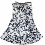 ✨Floral Sweetheart Neckline Flared Dress✨ White Photo 2