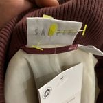 Puma Ski Nationals Vtg look Womens Jacket Size Small Wine/blue Full Zip Photo 9