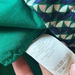 Boden Green Blue Teal Printed Dress Pants Office Formal Spring 4 Long Trousers Size undefined Photo 2