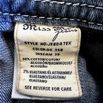 Miss Me  Mid Rise Easy Bootcut Jeans Medium Wash Rhinestone Western Blue 28 Photo 4