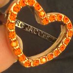 Marc by Marc Jacobs Annabelle Pave Heart Ring Love Present Gift Size 6 Photo 3