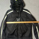 True Religion  Jacket Womens XL Black Mesh Color Block Zip Up‎ Jacket NEW Photo 7