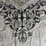 Rock 47 by Wrangler Cream Pearl Snap Button Photo 7