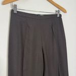 Les Copains Women’s Italian Wool Blend Dress Pants Deep Brown Size 42 US 4/6 Black Photo 5
