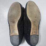 Salvatore Ferragamo Flats Womens Bombay Black Lace Ballet Slip On Crochet Photo 8