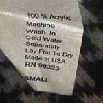 Houndstooth Mandee  buttoned collar short sleeve open sweater Photo 5