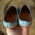 Spring Step Fusilade blue leather cutout mules slip-on shoes women's 38 / 7.5–8 Photo 3