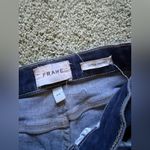 frame denim Frame Le High Straight Jeans Size 24 Stretch Raw Hem Denim City USA Boho Photo 6