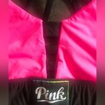PINK - Victoria's Secret Pink Victoria’s Secret Ultimate Unlined Sports Bra M Hot Pink/Black Cage Back Photo 2