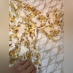 Faithfull the Brand Faithful The Brand Rafa Midi Crinkled In Goldie Floral Dress Size 4 Photo 6