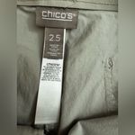 Chico's Womens New Capri Cargo Chino Tan Pants Roll Cuffs Size 2.5 (14) Photo 5