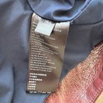 Anthropologie Maeve Faux Patent Leather Skirt Burgundy Wine US 6 Shiny Vinyl Photo 6