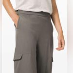 Lululemon Metropolis Maren Highrise Crop Pants in Grey Sage Photo 3