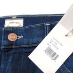 NWT Mother Hustler Ankle Fray in Home Movies High Rise Boot Crop Jeans 31 Blue Photo 3