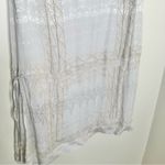 Free People  Love Story Beaded Mini Dress in White Photo 9