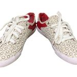 Guess Ivory Comly Signature Logo Leather Low Top Lace Up Shoes Photo 0