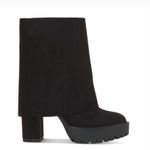 I.N.C. Black Platform Ankle Boots Size 7 Photo 1