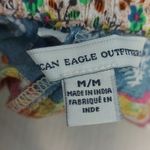 American Eagle  Outfitters Floral Shorts M Dopamine Bohemian Coconut Girl Classic Photo 4