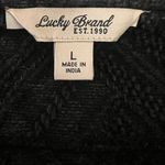 Lucky Brand Black Patterned Jacket Photo 3