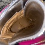 Christian Louboutin Sedah Lug Sole Booties Lace Up Boots Size 37.5 Photo 5