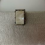 Vintage After Five Silver Metallic Evening Bag Purse Clutch Mother Photo 3