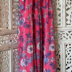 Tommy Hilfiger Sleeveless Pink Floral Maxi Dress Photo 1