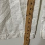 Gap Linen-Cotton Cargo Pull On Wide Leg Pants Size Large White Photo 7