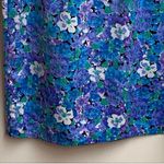 Petites For Maggy Sz 8 Vintage 2 Pc Dress Set Shirt / Jacket & Skirt Floral Multiple Photo 5