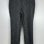 Chico's Chico’s Pants Size 2.5 Large 14 Pull On Hidden Elastic Animal Print Gray Skinny Photo 0