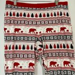 Wondershop Women’s Christmas Bear Tree Print Sleepwear Pants Red & White NWOT Size XXL Photo 1