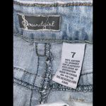 Soundgirl 🌸3/$15🌸  Light Washed Distressed Mid-Rise 2” Inseam Jean Shorts 7Jr. Photo 5